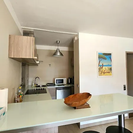 La Parenthese Hyeroise T3 Sur Le Port De דירה